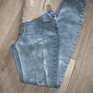 Indigo Blue maternity jean small
